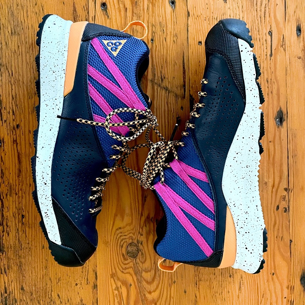 Nike ACG Okwahn II Obsidian / Orange Size 10